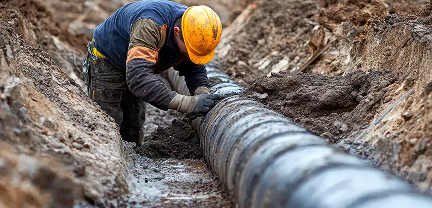 Sewer Replacement in Palisades Park