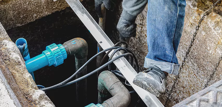 Zoeller Sewage Ejector Pump System in Palisades Park