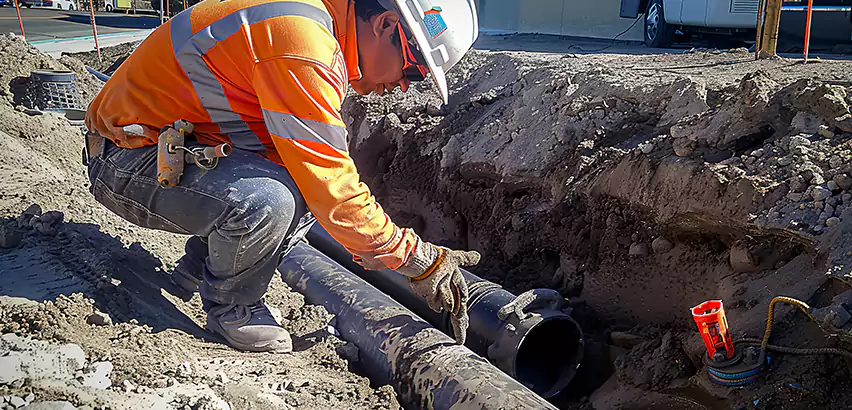 Professional Underground Pipe Repair Services in Palisades Park, NJ.